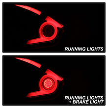 Cargar imagen en el visor de la galería, Spyder 16-18 Honda Civic 4 Door Light Bar LED Tail Lights - Black Smoke (ALT-YD-HC164D-LB-BSM)