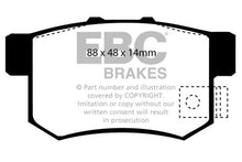 Cargar imagen en el visor de la galería, EBC 01-03 Acura CL 3.2 Redstuff Rear Brake Pads