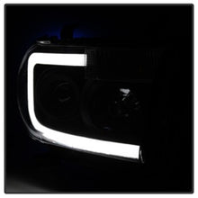 Cargar imagen en el visor de la galería, xTune Toyota Tundra 07-13 LED Light Bar Projector Headlights Black PRO-JH-TTU07-LED-BK