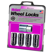 Cargar imagen en el visor de la galería, McGard Wheel Lock Nut Set - 4pk. (Cone Seat) M14X1.5 / 21mm &amp; 22mm Dual Hex / 1.965in. L - Black