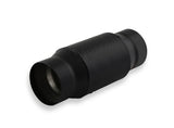 Outlaw Series Race Muffler - short 4.00 Center In / 4.00 Center Out -Aggressive