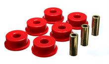 Cargar imagen en el visor de la galería, Energy Suspension 10 Chevy Camaro Red Rear Differential Carrier Bushing Set