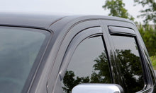 Cargar imagen en el visor de la galería, AVS 00-04 Nissan Frontier Crew Cab Ventvisor In-Channel Front &amp; Rear Window Deflectors 4pc - Smoke