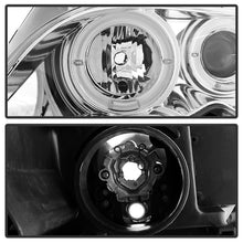 Cargar imagen en el visor de la galería, Spyder BMW E46 3-Series 02-05 4DR Projector Headlights 1PC LED Halo Chrm PRO-YD-BMWE4602-4D-AM-C