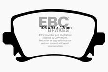 Cargar imagen en el visor de la galería, EBC 06-13 Audi A3 2.0 Turbo (Girling rear caliper) Greenstuff Rear Brake Pads