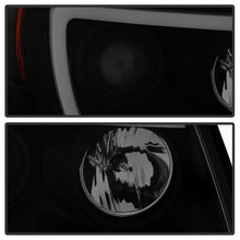 Cargar imagen en el visor de la galería, Spyder 05-11 Toyota Tacoma Ver 2 Proj Headlights - Light Bar DRL - Black Smoke PRO-YD-TT05V2-LB-BSM