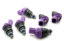 Cargar imagen en el visor de la galería, DeatschWerks 96-99 Nissan I30 VQ30 / RB25DET / Maxima VQ30de / 300zx 370cc Side Feed Injectors