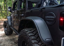 Cargar imagen en el visor de la galería, Bushwacker 2018+ Jeep Wrangler (JL) Unlimited Flat Style Flares 4pc - Black