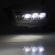 Cargar imagen en el visor de la galería, AlphaRex 10-13 Toyota 4Runner NOVA LED Projector Headlights Plank Style Black w/Seq Signal/DRL