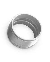 Cargar imagen en el visor de la galería, fifteen52 Super Touring Threaded Snout Anodized Silver w/Satin Clear Cover Plate