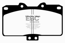 Load image into Gallery viewer, EBC 91-93 Dodge Stealth 3.0 4WD Redstuff Front Brake Pads