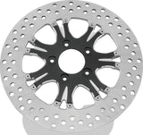 Performance Machine Disc/Carr 11.5in Heathen Fr Lt  - Contrast Cut Platinum
