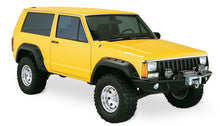 Cargar imagen en el visor de la galería, Bushwacker 84-01 Jeep Cherokee Cutout Style Flares 4pc Fits 2-Door Sport Utility Only - Black