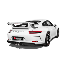 Cargar imagen en el visor de la galería, Akrapovic 2018 Porsche 911 GT3 (991.2) Slip-On Race Line (Titanium) w/Titanium Tail Pipe Set