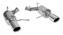 Cargar imagen en el visor de la galería, Roush 2011-2014 Ford Mustang V6 Enhanced Sound Dual Axle-Back w/ Round Tips