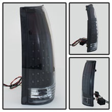 Cargar imagen en el visor de la galería, xTune Yukon Denali 99-00 LED Tail Lights Black ALT-JH-CCK88-LED-BK