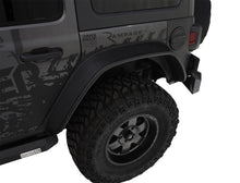 Cargar imagen en el visor de la galería, Bushwacker 2018+ Jeep Wrangler (JL) Unlimited Flat Style Flares 4pc - Black