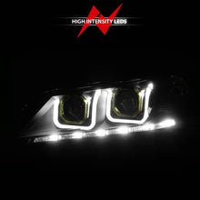 Cargar imagen en el visor de la galería, ANZO 2013-2015 Honda Accord (4dr ONLY) Projector Headlights w/ U-Bar Black