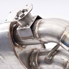 Cargar imagen en el visor de la galería, Stainless Works 2016+ Chevy Camaro SS 3in Redline Perf Connect Axle Back w/Valve &amp; 4in Quad Tips