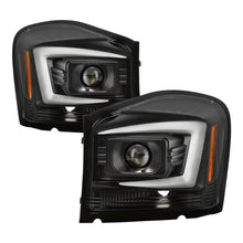 Cargar imagen en el visor de la galería, Spyder 04-06 Dodge Durango Projector Headlights - Black PRO-YD-DDU04-LB-BK