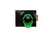 Cargar imagen en el visor de la galería, Aeromotive 3/8in Quick Connect with AN-08 port and 1/8in gauge port