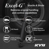 KYB Shocks & Struts Excel-G Rear CHEVROLET Camaro 1982-02 CHEVROLET Corvette 1953-62 PONTIAC Firebir