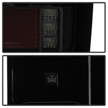 Cargar imagen en el visor de la galería, Spyder 07-16 Jeep Wrangler Version 2 Light Bar LED Tail Lights - Smoke (ALT-YD-JWA07V2-LBLED-BSM)