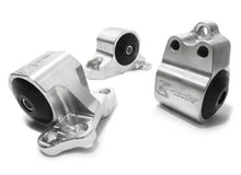 Cargar imagen en el visor de la galería, Innovative 92-95 Civic B/D Series Silver Aluminum Mounts Solid Bushings (3 Bolt)