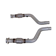 Cargar imagen en el visor de la galería, BBK 05-15 Dodge Challenger Charger Short Mid X Pipe w/Catalytic Converters 2-3/4 For LT Headers