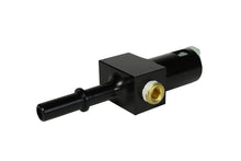 Cargar imagen en el visor de la galería, Aeromotive 5/16in Quick Connect with AN-06 port and 1/8in gauge port
