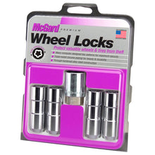 Cargar imagen en el visor de la galería, McGard Wheel Lock Nut Set - 4pk. (Cone Seat Duplex) 9/16-18 / 7/8 Hex / 2.5in. Length - Chrome