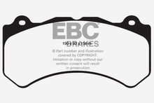 Cargar imagen en el visor de la galería, EBC 16+ Cadillac ATS-V 3.6 Twin Turbo Yellowstuff Front Brake Pads