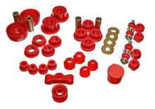 Cargar imagen en el visor de la galería, Energy Suspension 84-87 Honda Civic/CRX Red Hyper-Flex Master Bushing Set