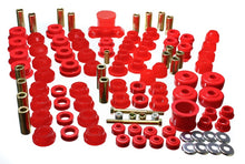 Cargar imagen en el visor de la galería, Energy Suspension 88-91 Honda Civic/CRX Red Hyper-Flex Master Bushing Set
