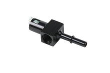 Cargar imagen en el visor de la galería, Aeromotive 5/16in Quick Connect with AN-06 port and 1/8in gauge port