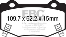 Cargar imagen en el visor de la galería, EBC 14+ Chevrolet Corvette Stingray (C7) 6.2 Bluestuff Rear Brake Pads
