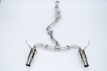 Cargar imagen en el visor de la galería, Invidia 2022+ Subaru WRX N1 Twin Outlet Single Layer SS Tip Cat-Back Exhaust