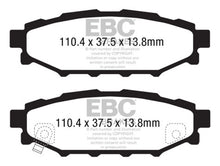 Cargar imagen en el visor de la galería, EBC 12+ Subaru BRZ 2.0 (solid rear rotors) Greenstuff Rear Brake Pads