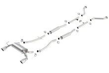 Cargar imagen en el visor de la galería, Borla 03-08 350Z True Dual Cat-Back Exhaust 2BOXES