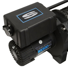 Cargar imagen en el visor de la galería, Superwinch 18000 LBS 12V DC 33/64in x 79 ft Synthetic Rope Tiger Shark 18000SR Winch