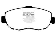 Cargar imagen en el visor de la galería, EBC 93-97 Lexus GS300 3.0 Greenstuff Front Brake Pads