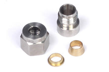 Cargar imagen en el visor de la galería, Haltech 1/4in Stainless Steel Weld-On Kit w/Nut &amp; Ferrule