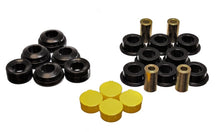 Cargar imagen en el visor de la galería, Energy Suspension 01-05 Honda Civic/CRX / 02-05 Civic Si Black Rear Control Arm Bushing Set
