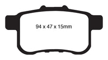 Load image into Gallery viewer, EBC 09-14 Acura TSX 2.4 Greenstuff Rear Brake Pads