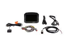 Cargar imagen en el visor de la galería, AEM CD-5LG Carbon Logging Digital Dash Display w/ Internal 10Hz GPS &amp; Antenna