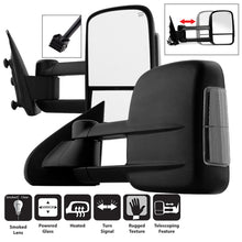 Cargar imagen en el visor de la galería, xTune Dodge Ram 02-09 L&amp;R Manual Extendable Manual Adjust Mirror MIR-DRAM02-MA-SET