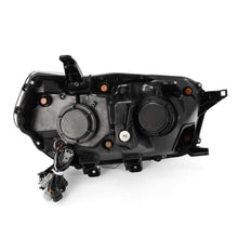 Cargar imagen en el visor de la galería, AlphaRex 10-13 Toyota 4Runner NOVA LED Projector Headlights Plank Style Black w/Seq Signal/DRL