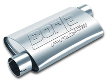 Cargar imagen en el visor de la galería, Borla Universal Pro-XS Muffler Oval 3in Inlet/Outlet Offset/Offset Notched Muffler
