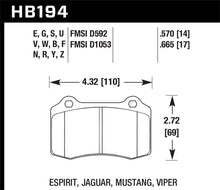 Cargar imagen en el visor de la galería, Hawk 2010 Camaro SS DTC-70 Race Rear Brake Pads