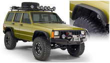Cargar imagen en el visor de la galería, Bushwacker 84-01 Jeep Cherokee Flat Style Flares 4pc - Black